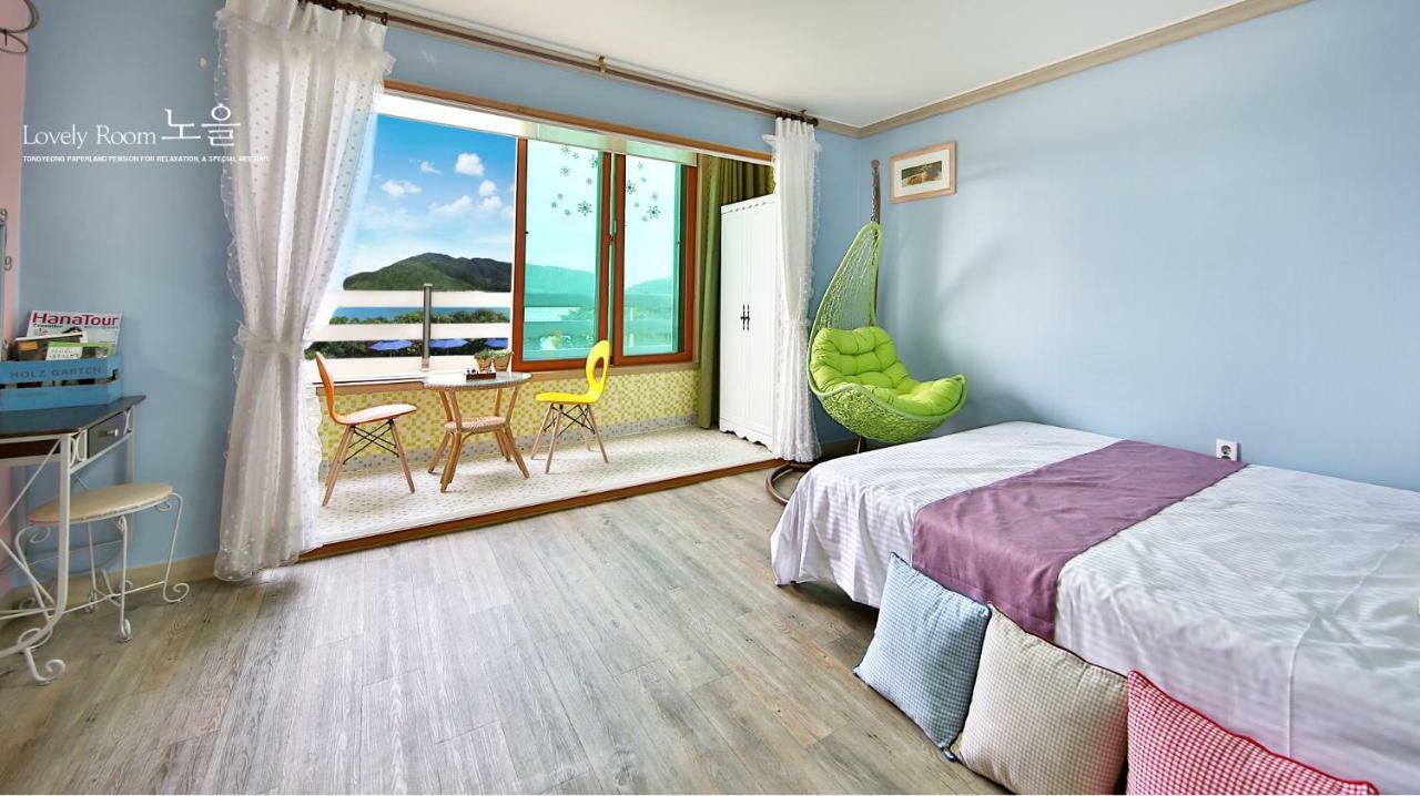 Tongyeong Paper Island Pension Eksteriør billede